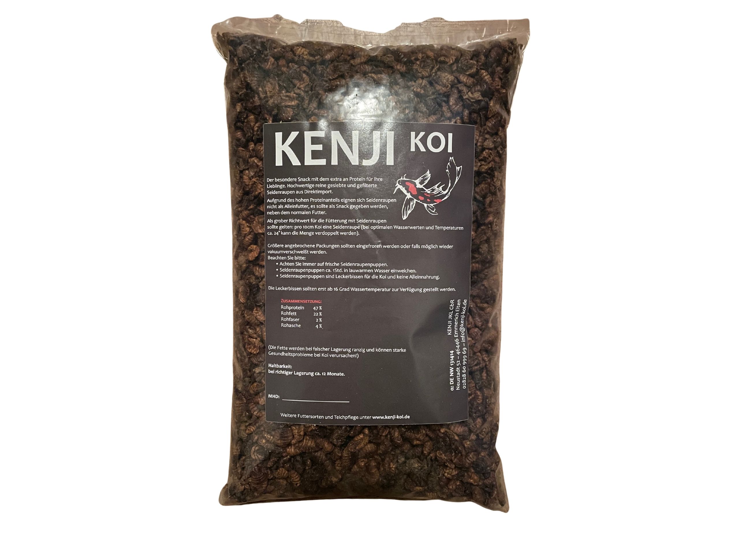 KENJI KOI Snack - Zijderupsen