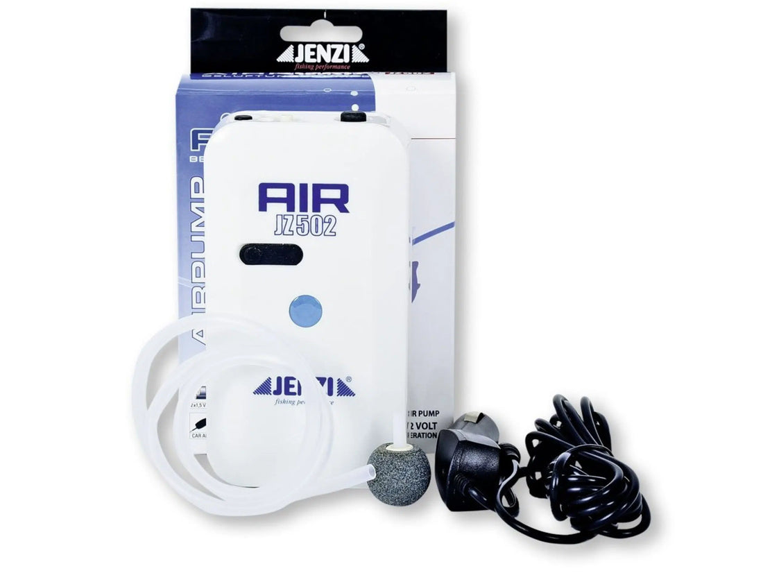 JENZI Miniset 12 volt – Beluchtingspomp voor in de auto